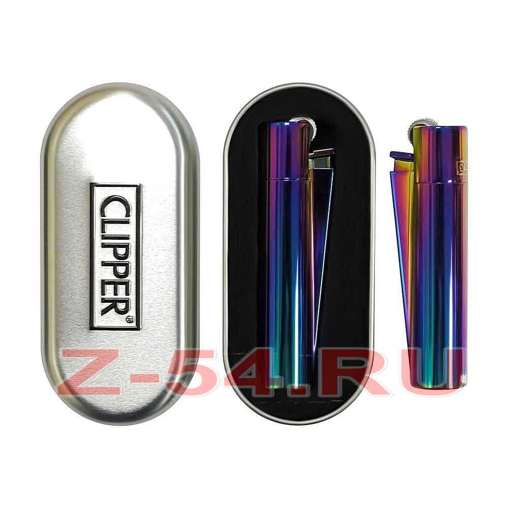 Зажиг. Кремниевая CLIPPER ICY Color металл (CM0S090X)0